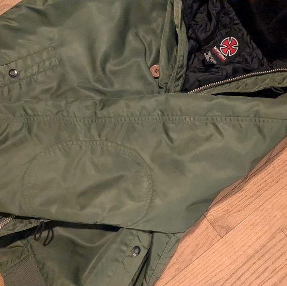 Vintage Independent men's bomber coat..size large.. excellent condition - Picture 7 of 11